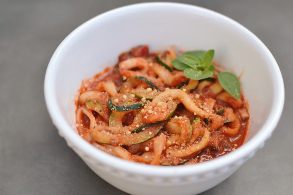 marinara zoodles